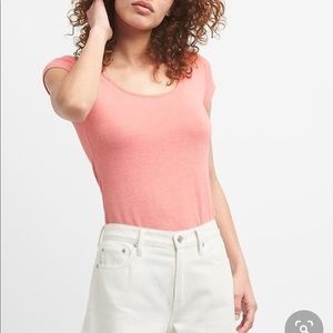 Gap - Softspun Short Sleeve Ballet-Back T-Shirt